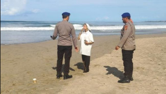Patroli Pagi Satpolairud, Pastikan Keamanan Wisatawan di Pantai Badung