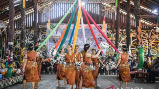 Budaya Melestarikan Festival Mecaq Undat 2024 Tenggarong
