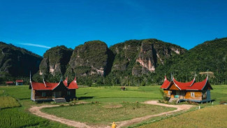 Pesona Bentangan Dinding Raksasa di Lembah Harau