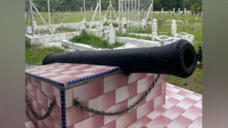 Belajar Sejarah Meriam Masjid Kota Lama Kanan Perak Malaysia