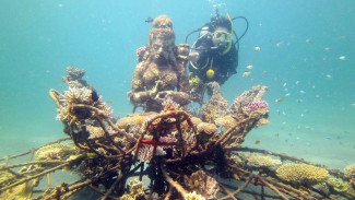 Ajaibnya Pura Bawah Laut Pemuteran Buleleng