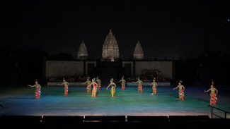 Kemegahan Sendatari Ramayana di Pelataran Prambanan