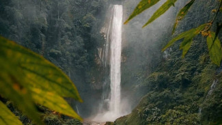 Megahnya Curug Seribu, Air Terjun Tertinggi di Jantung Kota Bogor