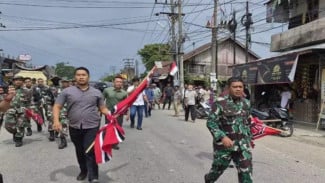 TNI Bubarkan Aksi Pembawa Bendera GAM di Lhokseumawe, Senjata Api Diamankan