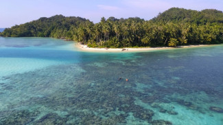 Pulau Kalimantung Na Menek, Surga Alam Memukau di Sibolga Tapanuli Tengah