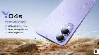 Vivo Y04s, Smartphone Entry Level dengan Daya Tahan Baterai 6000mAh