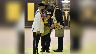 Penganugerahan Tanda SSM 2021 pada HUT Yang Dipertuan Agong