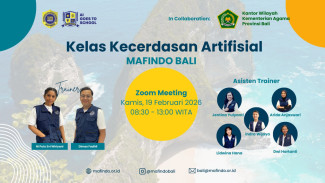 Mafindo Gandeng Kemenag Bali Bekali Guru Madrasah dengan Keterampilan AI dan Literasi Digital