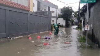 Diguyur Hujan 4 Hari, Puluhan Rumah di Jalan Pura Demak Terendam Air