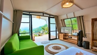 Sensasi Glamping di Luxcamp Selo Boyolali, View Gunung Merapi Bikin Takjub