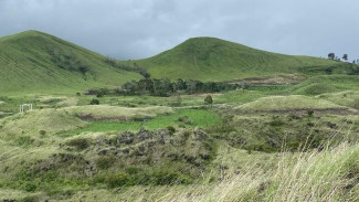 Hamparan Hijau Kawah Wurung, Destinasi “Bukit Teletubbies” yang Menenangkan