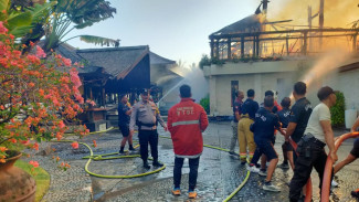 Kebakaran di Nusa Dua Hanguskan Restoran, Tamu Hotel Dievakuasi Tanpa Kepanikan