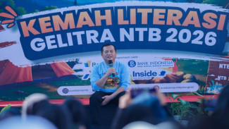 Miq Iqbal Resmikan GELITRA NTB, Gerakan Literasi Dimulai dari Desa