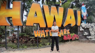 Keseruan Tanpa Batas di Tsunami Pool Terbesar Hawai Waterpark Malang