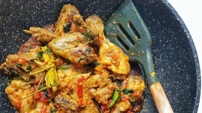 Ilustrasi Ayam Rica-Rica