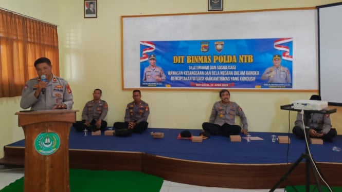 Polda NTB gelar silaturahmi dan sosialisasi Wawasan Kebangsaan