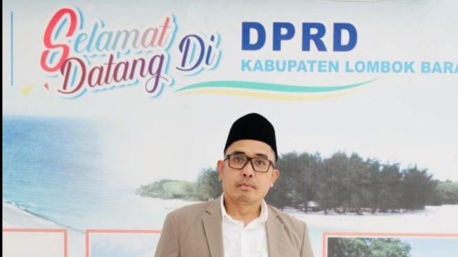Komisi II DPRD Lobar, H. Husnan Wadi,