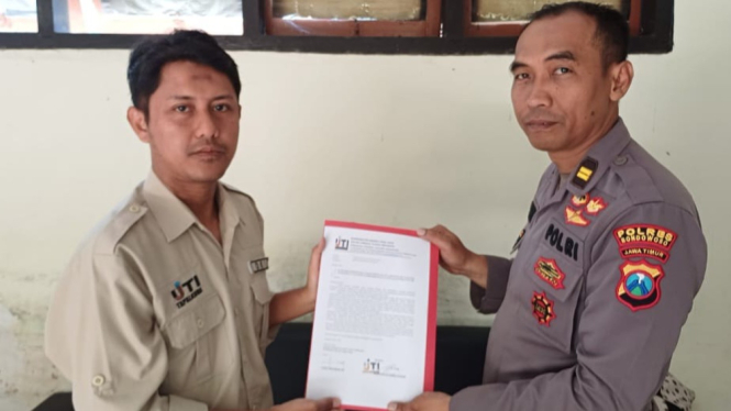 IJTI Tapal Kuda somasi Polres Bondowoso