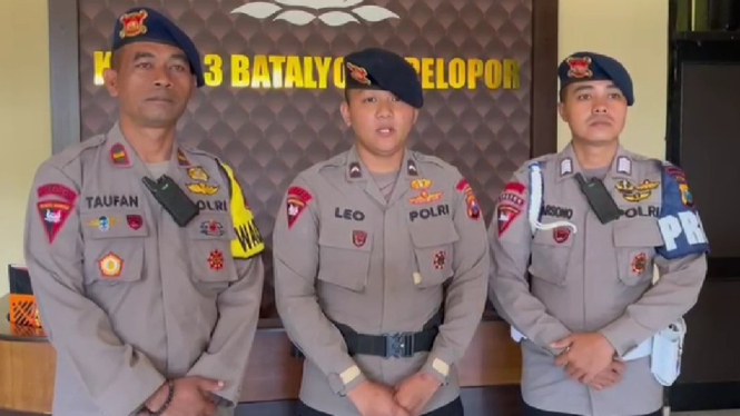 Oknum anggota Brimob Bondowoso meminta maaf
