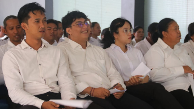 Para peserta seleksi P3K tahap kedua di Buleleng