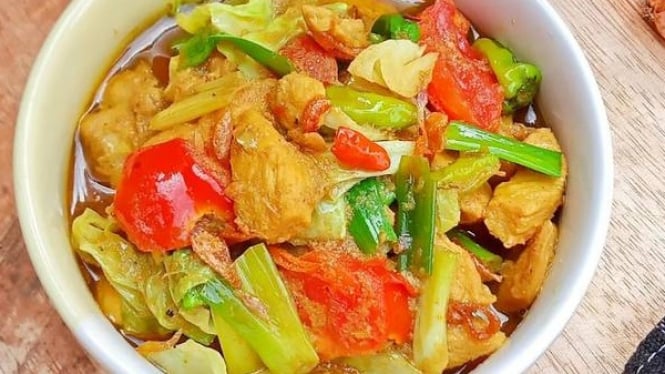 Tongseng ayam tanpa santan, tetap enak dan bumbu meresap