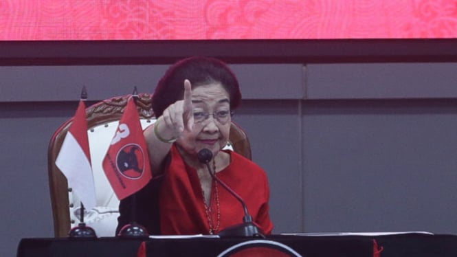 Ketua Umum DPP PDIP Megawati Soekarnoputri.