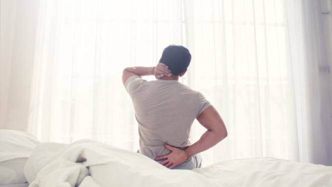 Kekakuan tubuh saat bangun tidur