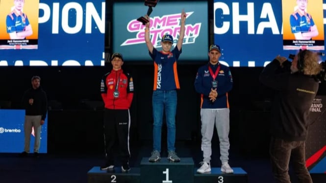Jack Hammer4658 menjadi juara MotoGP eSport 2024