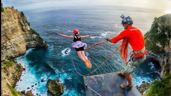 Uji nyali di Extreme Park Bali