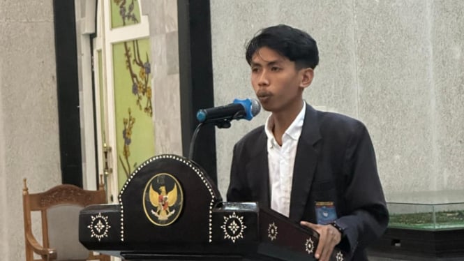 Ketua Umum FM LOBAR, Sofyan Hadi, dalam sambutannya