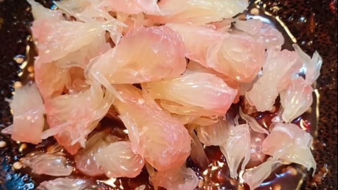Rujak jeruk bali kuliner khas Pulau Dewata