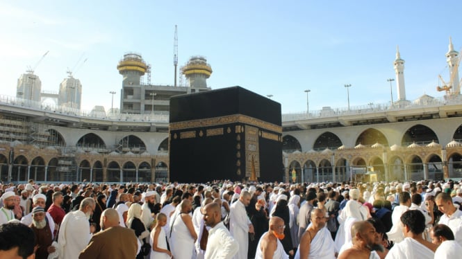 Jamaah Haji dan Umroh di Kota Mekkah