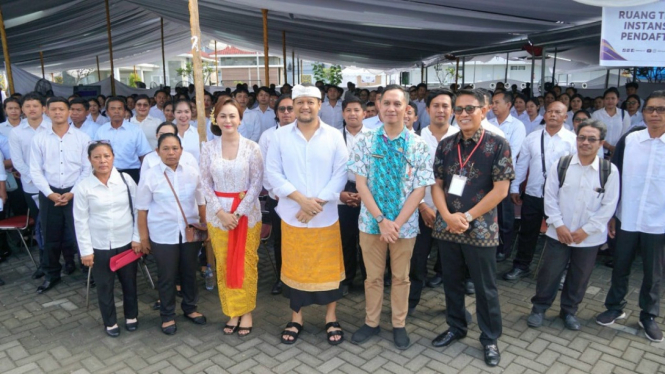 Wakil Bupati Badung (tengah) tinjau seleksi PPPK Tahap II