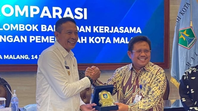 Bupati Lombok Barat bersama jajaran Pemkab Lobar dan Pemkot Malang