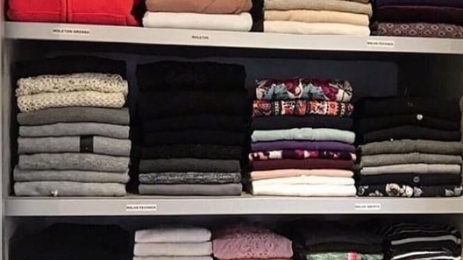 Pilih Baju Jadi Lebih Mudah Saat Lemari Tertata Dengan Baik