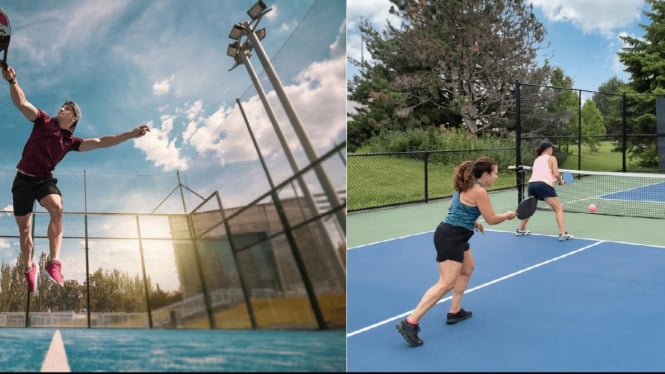 Padel dan Pickleball, olahraga kekinian kalangan anak muda