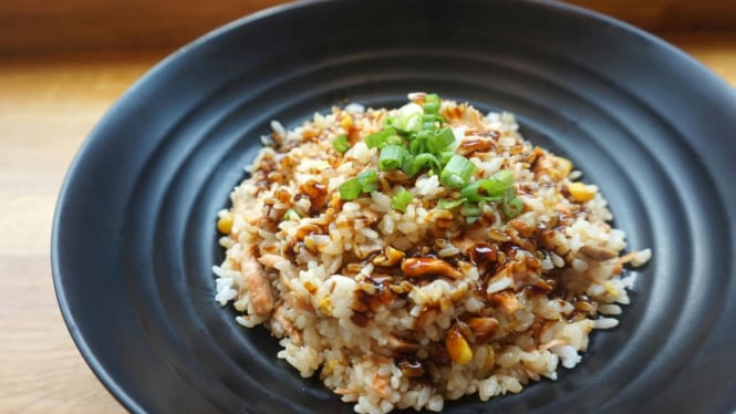 Nasi sisa bisa diolah menjadi nasi goreng