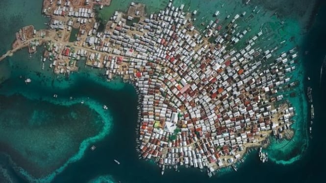 Pulau Bangin menjadi pulau terpadat di dunia