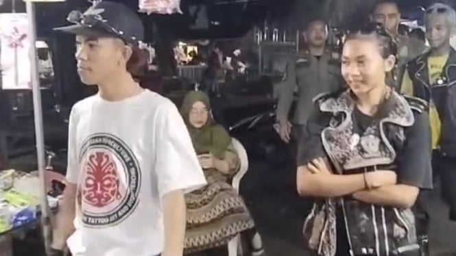Anak punk di amankan Satpol PP Jembrana