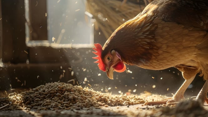 Ayam, sumber rahasia kecantikan kuno.