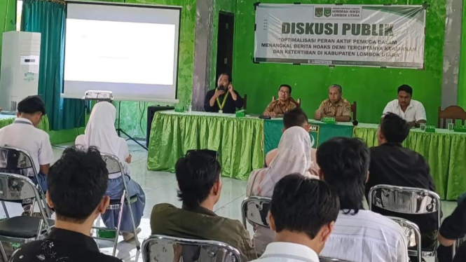Diskusi publik, Peran Aktif Pemuda dalam Menangkal Hoaks