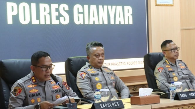 Kapolres Gianyar mendampingi Karojianstra Stamaops Polri