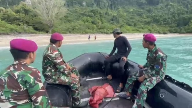 2 ABK yang berhasil diselamatkan anggota TNI AL