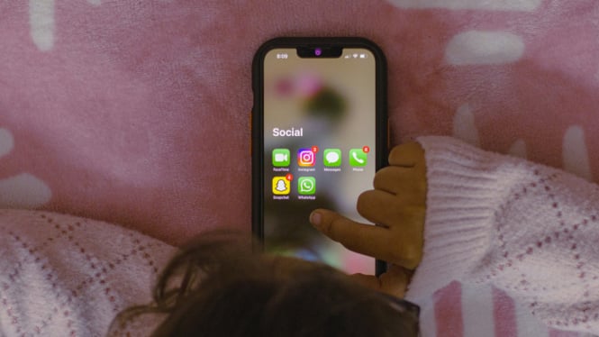 Rutinitas layar sebelum tidur