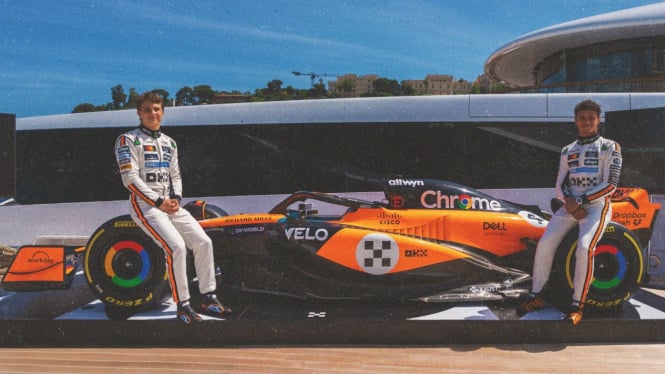 Livery baru McLaren untuk balapan di Monako dan Spanyol