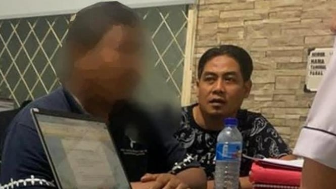 Saat interogasi pelaku pelecehan seksual UIN Mataram