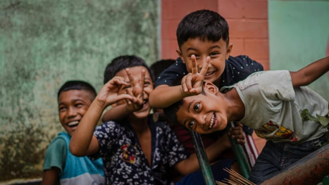 Kepercayaan diri akan berdampak positif pada kehidupan sosial anak