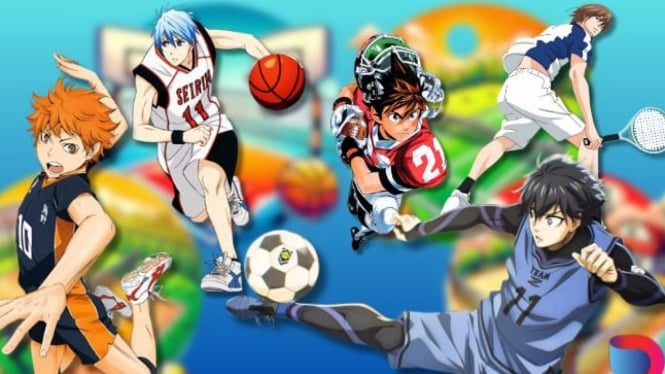 Anime genre sport/olahraga yang di jamin anti boring!