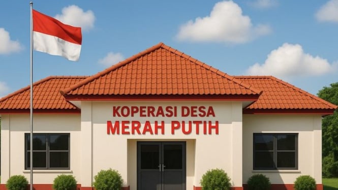 Ilustrasi Koperasi Merah Putih Desa Bajulmati