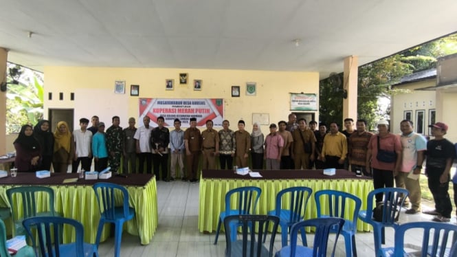 Pembentukan Koperasi Merah Putih di Narmada